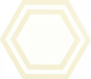 Adex Pavimento Hexagono Deco Bone 20х23