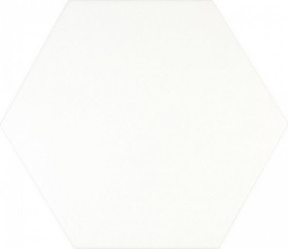Adex Pavimento Hexagono White 20х23