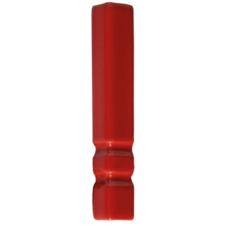 Adex Riviera Angulo Rodapie Monaco Red 10x20