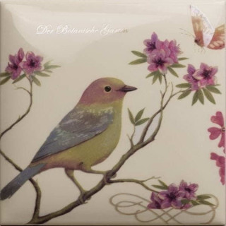 Amadis Fine Tiles Botanic Garden Bird 1 Deco 15х15