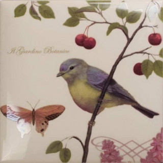 Amadis Fine Tiles Botanic Garden Bird 4 Deco 15х15
