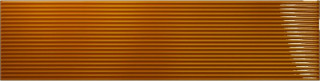 Amadis Fine Tiles Stripes Caramelo Crackle 6.5x26.1