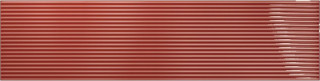 Amadis Fine Tiles Stripes Coral Crackle 6.5x26.1