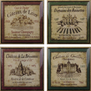 Amadis Fine Tiles Wine Label 1 Deco 15х15