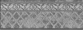 Aparici Zocalo Alhambra Silver 11x29.75H0.7