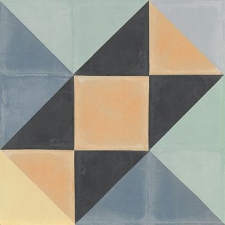 Apavisa Encaustic Blue-Mix Decor 29,75x29,75