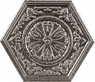 Zinc Silver Mix Decor Hexagon 25х29