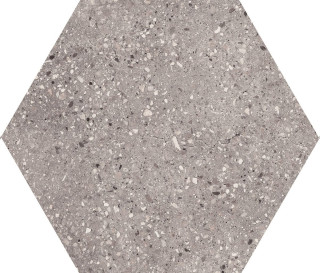 Wind Grey Natural Hexagon 25х29