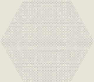 Punto Croce White Nat Hexagon 25х29
