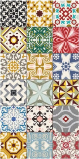Apavisa North Patchwork Solid 2cm 49,75x99,55