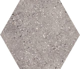 Apavisa Wind Grey Natural Hexagon 25x29
