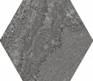 Ape Soft Hexagon Anthracite 26x23