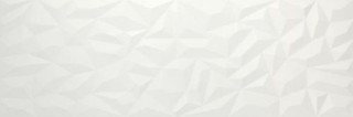 Ape Silk Ole White Rect 40x120