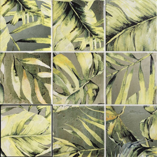 Ape Sintra Areca Olive Green Mix 12.4x12.4H1.1