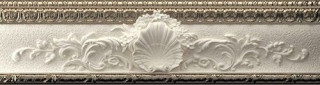 Azteca Fontana Cenefa Cream 8x30