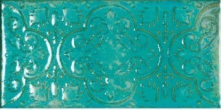 Bestile Zurbaran Reactivo Turquesa 11,2x22,4