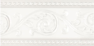 Carmen Caprichosa Cenefa Yara Blanco 7,5х15