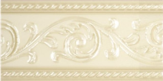 Carmen Caprichosa Cenefa Yara Crema 7,5х15