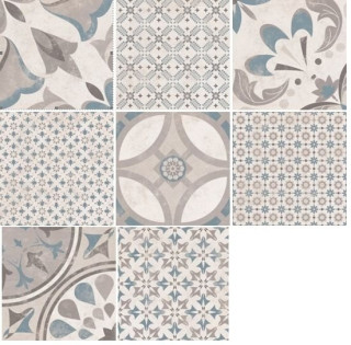Ceracasa Concept Urban Mix (8 паттернов) 22.3x22.3