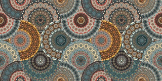 Ceracasa Couture Original Mandala 49,1x98,2