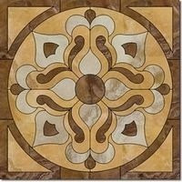 Ceracasa Ducale Roseton Beige 116.8x116.8