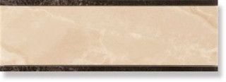 Ceracasa Cenefa Jainoor Lineal Crema 12.8х38.8