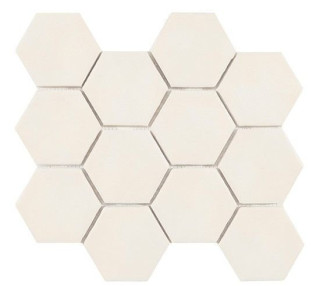Cevica Panal Malla Hexagono Crema 23,2х26,4