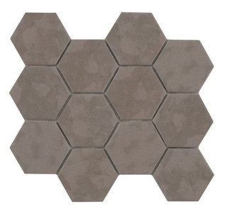 Cevica Panal Malla Hexagono Marron 23,2х26,4