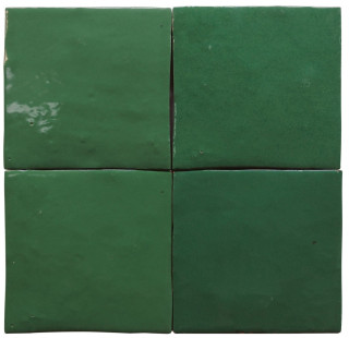 Cevica Zelij Verde Botella 10x10