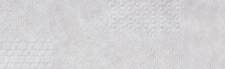 Cifre Materia Textile White 25x80