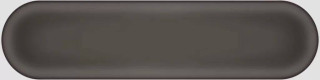 Cifre Ceramica Oval Anthracite Brillo 7.5x30H0.8