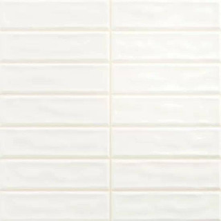 DAR Ceramics Sticks White Gloss 20x20