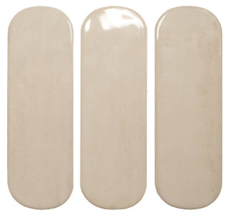 DNA Calema Oval Greige Gloss 5.2x16H0.85