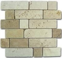 Dune Mosaico Travertino Brick 30,5х30,6