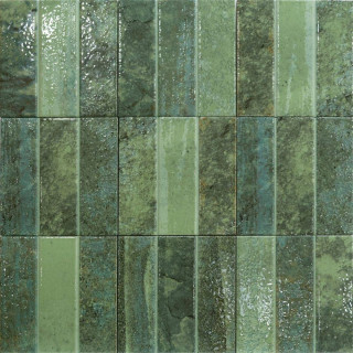 Dune Terraluz Verde Glossy 14.7x14.7H0.8