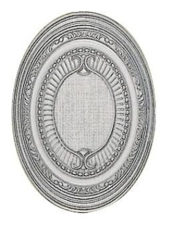 El-Molino Hermes Plata-Perla Medallon 10х14