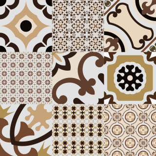 El-Molino Logos Beige Satin 58x58