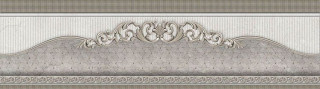 El-Molino Venecia Plata-Gris Cenefa 7х25