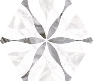 Equipe Bardiglio Bardiglio Flower 17,5x20