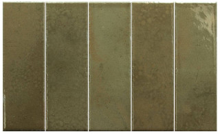 Equipe Bohemian Bronze Green Brillo 6x18.6H0.75
