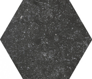Equipe Coralstone Hexagon Black 25,4х29,2