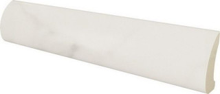 Equipe Pencil Bullnose Carrara Matt 3x15