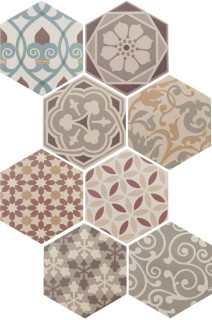 Equipe Hexatile Harmony Colours 17,5х20