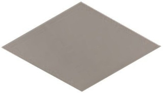 Equipe Rhombus Smooth Dark Grey Floor 14x24