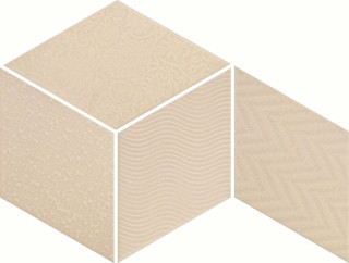 Equipe Rhombus Cream Floor 14x24
