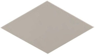 Equipe Rhombus Smooth Light Grey Floor 14x24