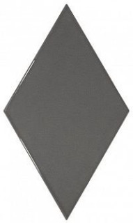 Equipe Rhombus Wall Dark Grey 15.2x26.3