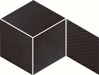Equipe Rhombus Black Floor 14x24