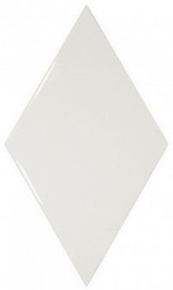 Equipe Rhombus Wall White 15.2x26.3