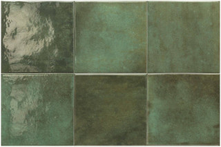 Equipe Spa&Pools Moss Green Gloss 15x15